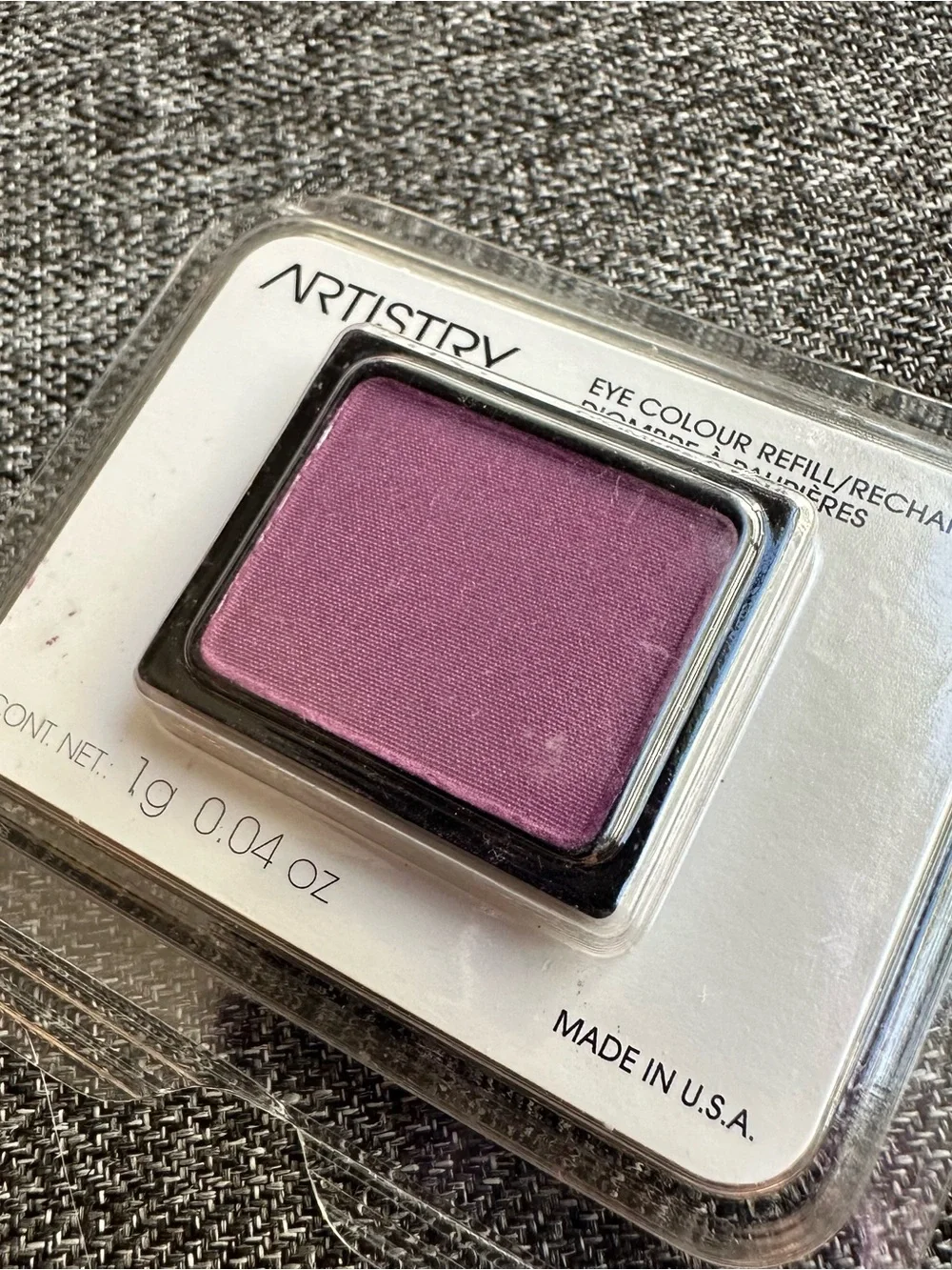 NEW Amway Artistry Eye Colour Refill Eyeshadow 1g 0.04oz Crocus 4ZM6 NOS VTG 90s